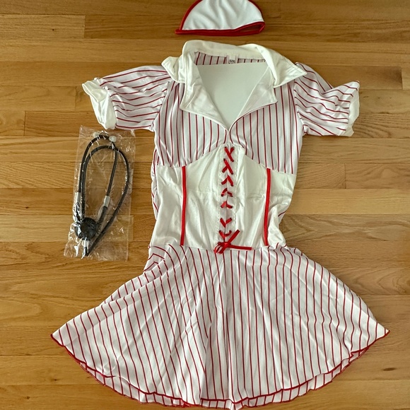 Roma Other Nurse Naughty Nurse Costume Size Small Medium Halloween — free download